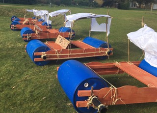 flintstone car team building challenge in jersey