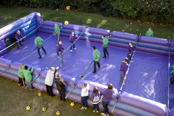human table football for team building and corporate events