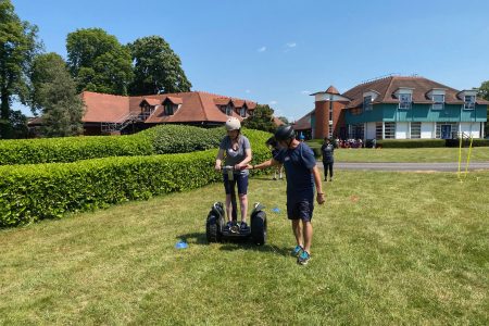 Segway team building event at CIM business centre in Berkshire