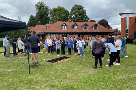 Team Building Activities at CIM Business Centre at Cookham Maidenhead in Berkshire