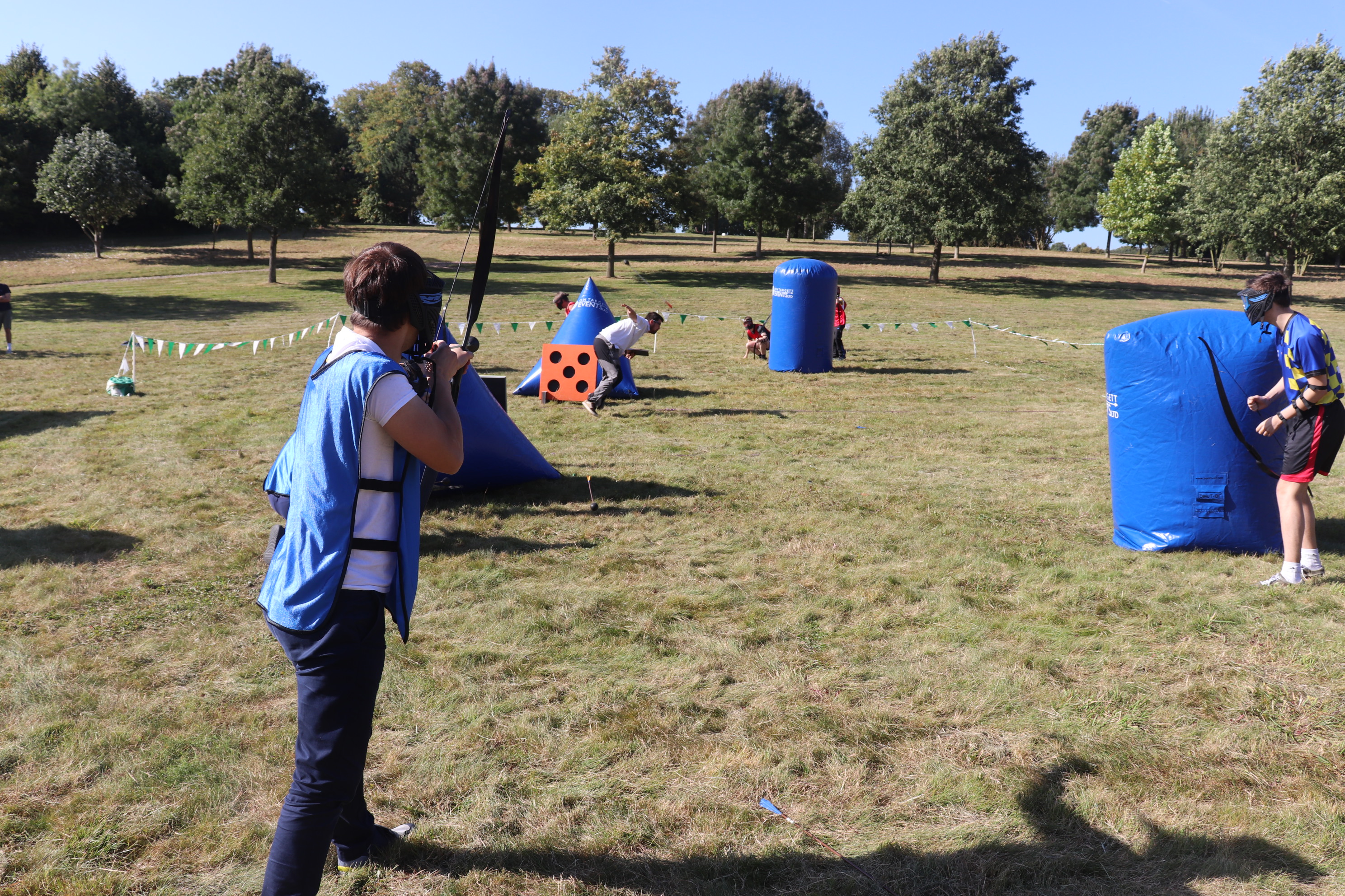 bow tag archery for team building events