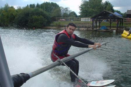 waterski lessons at reading lake a great activity for beginners
