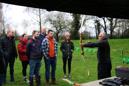CIM business centre in Cookham Berkshire, the perfect venue for Archery teambuilding events with Hi5